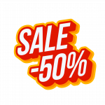 Sale 50 %