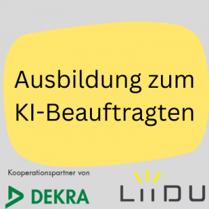 Ausbildung zum KI-Beauftragten DEKRA zertifiziert